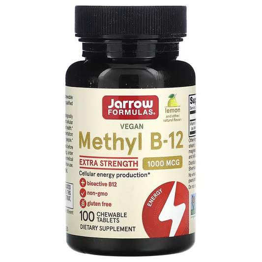 Metil B-12 Limão 1.000 mcg 100 Pastilhas