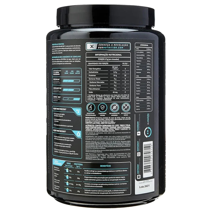 Whey Protein Isolado Pote 900g