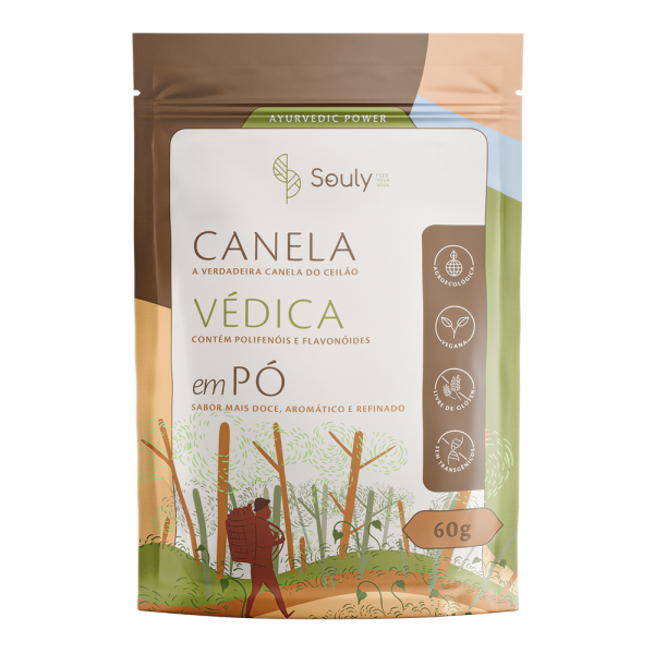 Canela do Ceilão em Pó 60g
