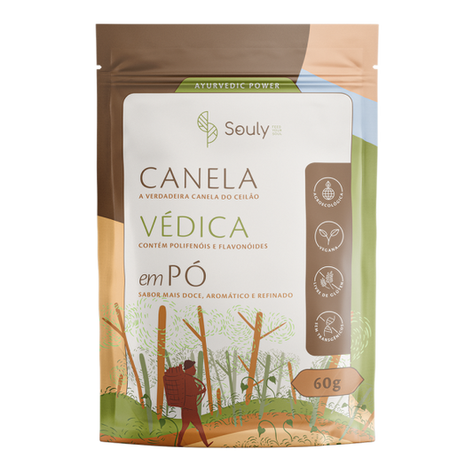 Canela do Ceilão em Pó  60g