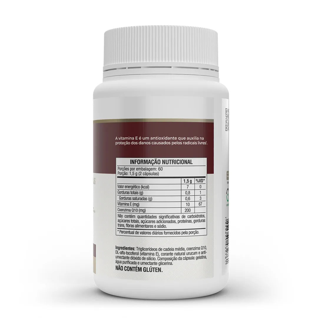 Coenzima Q10 200mg - 120 Cápsulas