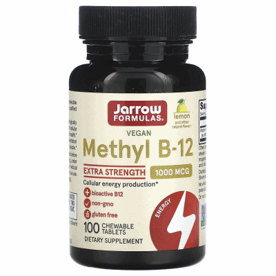Metil B-12 Limão 1.000 mcg 100 Pastilhas