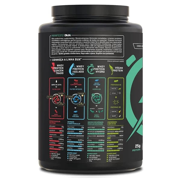 Whey Protein Hydro Baunilha Pote 900g Dux Nutrition